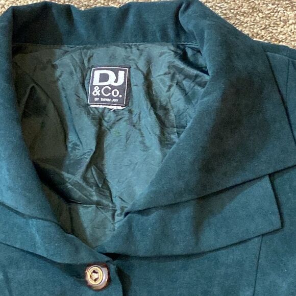 Classic Blue Blazer with Structured Fit and Professional Finish Size M Approxy, - Picture 4 of 10